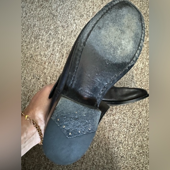 Rag & Bone Black leather MOTO buckle boots 38.5​ - Picture 13 of 14